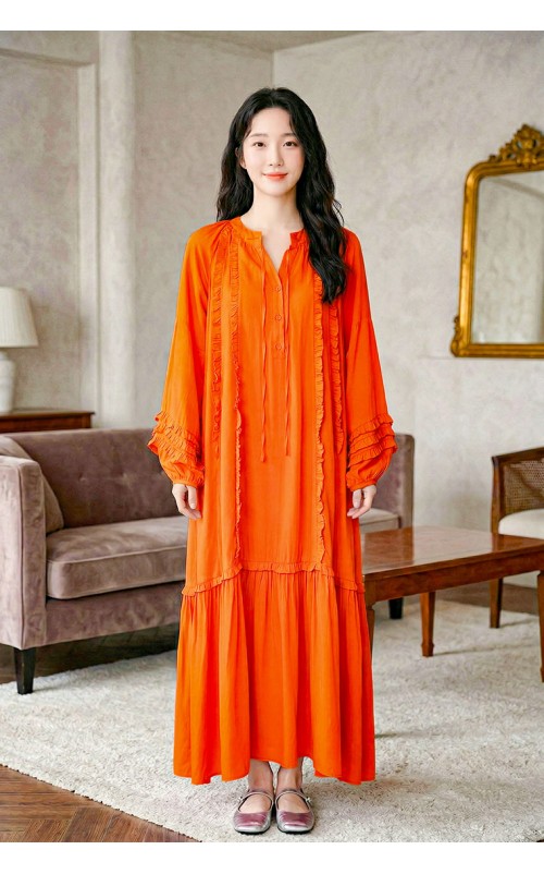 4✮- OZFRY2167 - Maxi Dress