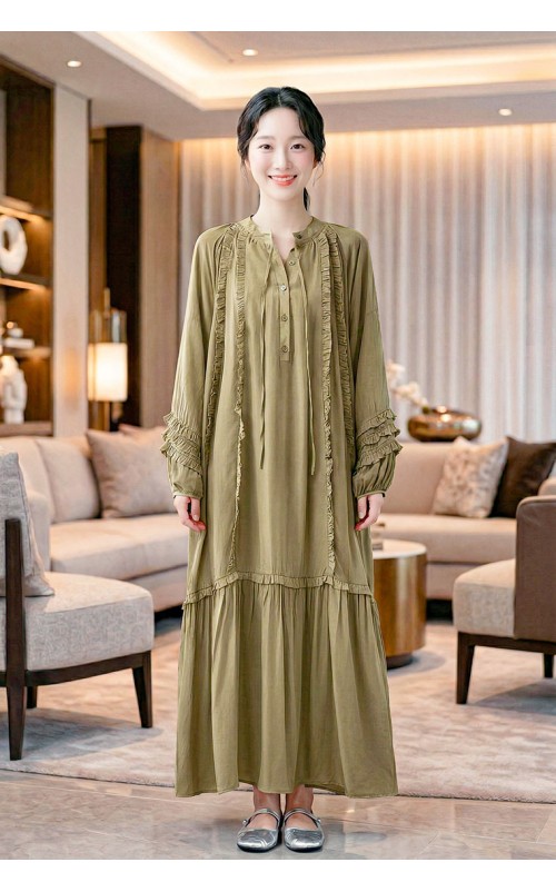 4✮- OZFRY2167 - Maxi Dress