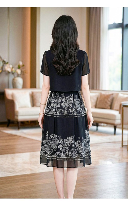 4✮- OZFRY2196 - Knee Dress (Small Cut)