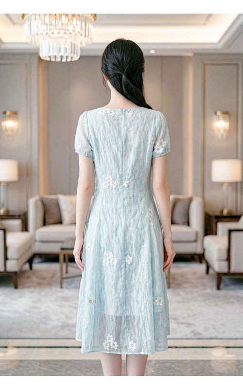 4✮- OZFRY2199 - Knee Dress