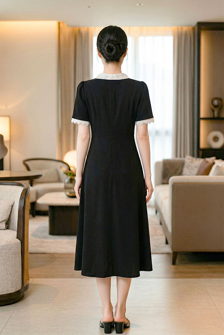 4✮- OZFRY2201 - Midi Dress