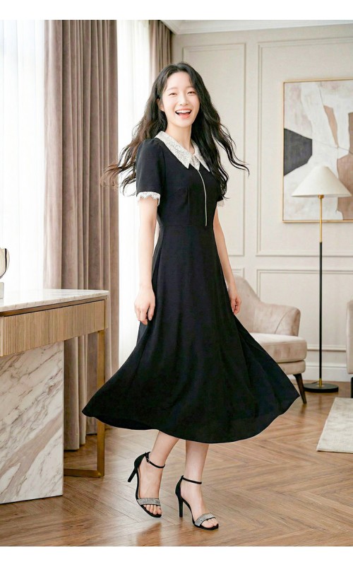 4✮- OZFRY2201 - Midi Dress