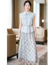 4✮- OZFRY2203 - Midi Dress (Top+Long Skirt)