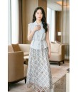 4✮- OZFRY2203 - Midi Dress (Top+Long Skirt)