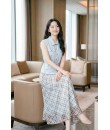4✮- OZFRY2203 - Midi Dress (Top+Long Skirt)