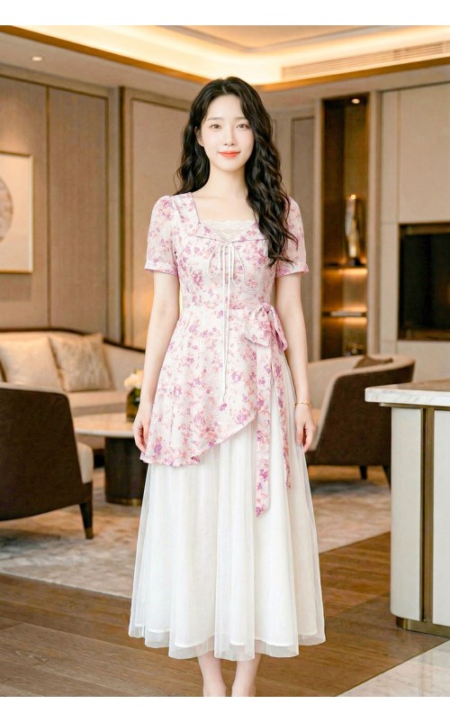 4✮- OZFRY2285 - MIdi Dress / Mini Dress