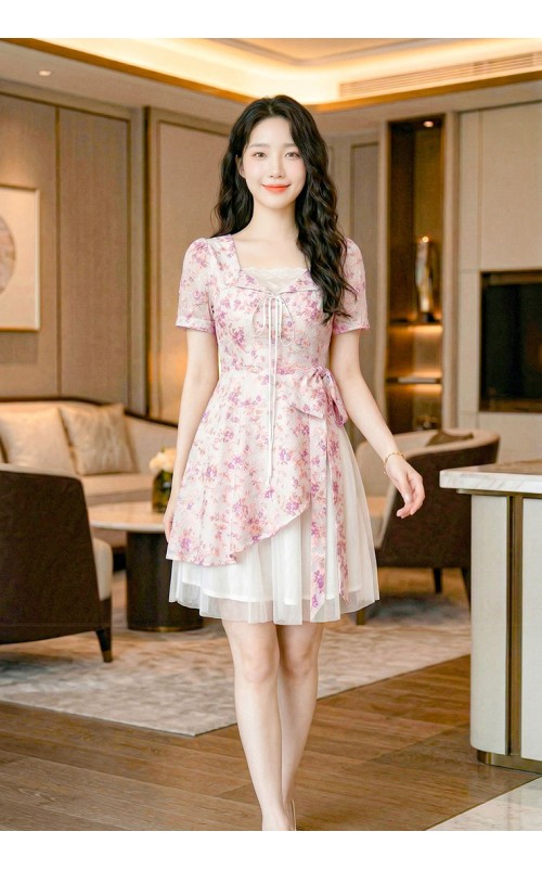 4✮- OZFRY2285 - MIdi Dress / Mini Dress