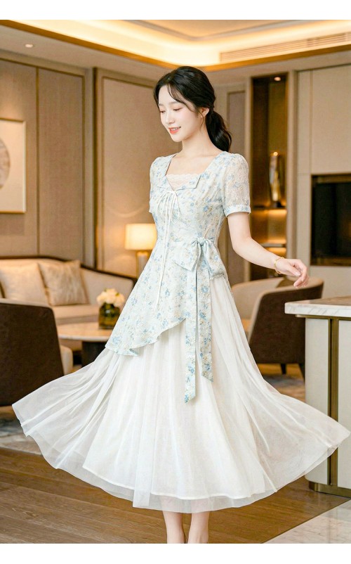 4✮- OZFRY2285 - MIdi Dress / Mini Dress