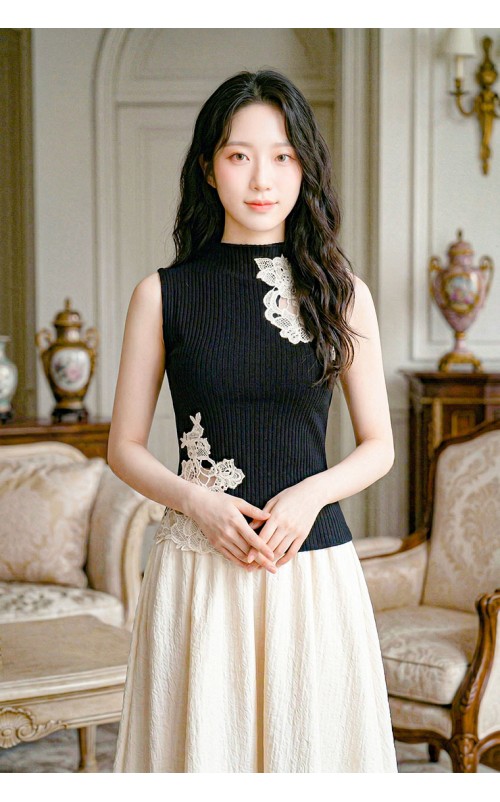 4✮- OZFRY2334 - Midi Dress (Top+Long Skirt)