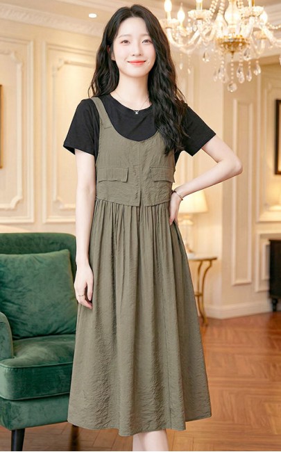 4✮- OZFRY2437 - Midi Dress