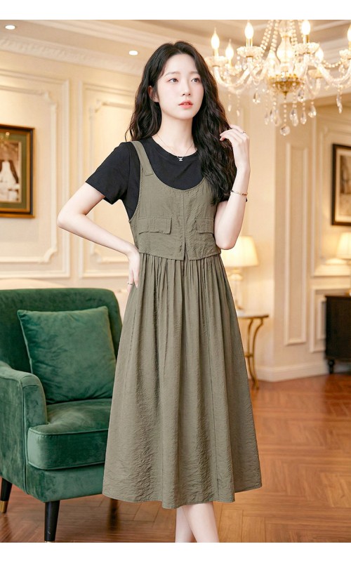 4✮- OZFRY2437 - Midi Dress