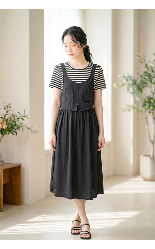 4✮- OZFRY2437 - Midi Dress