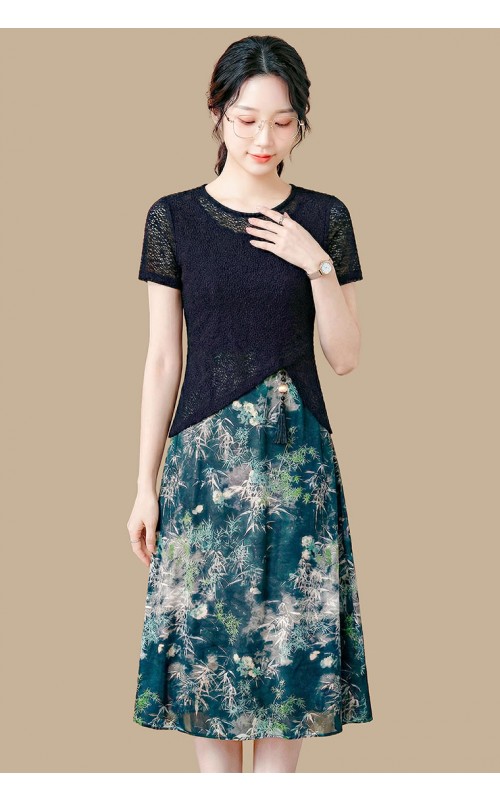 4✮- OZFRY2445 - Knee Dress (Top & Dress)