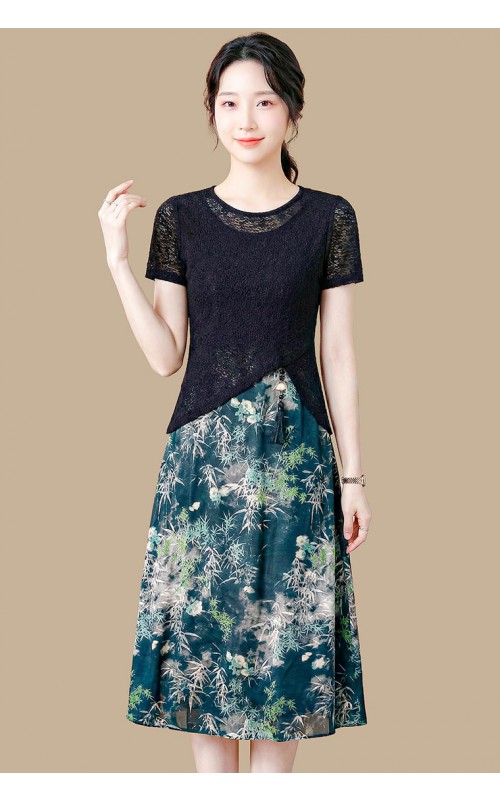 4✮- OZFRY2445 - Knee Dress (Top & Dress)