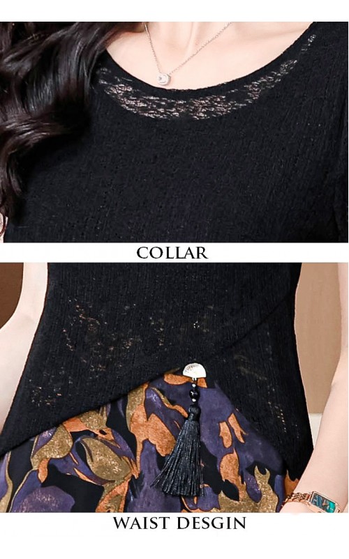 4✮- OZFRY2445 - Knee Dress (Top & Dress)