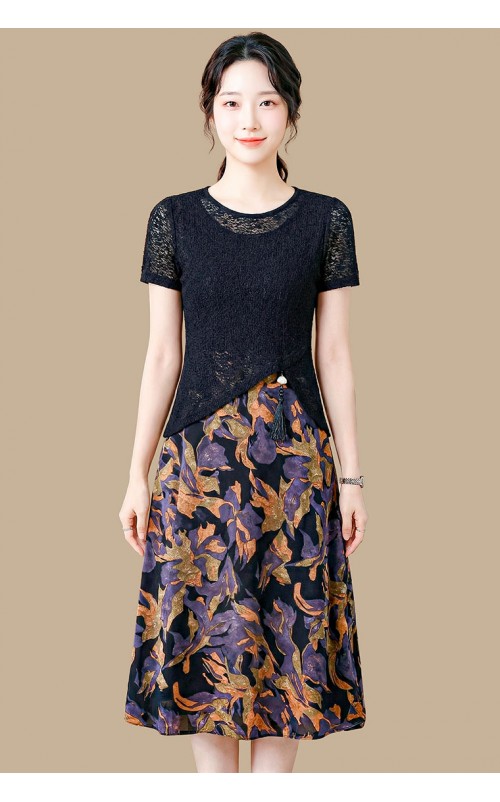 4✮- OZFRY2445 - Knee Dress (Top & Dress)