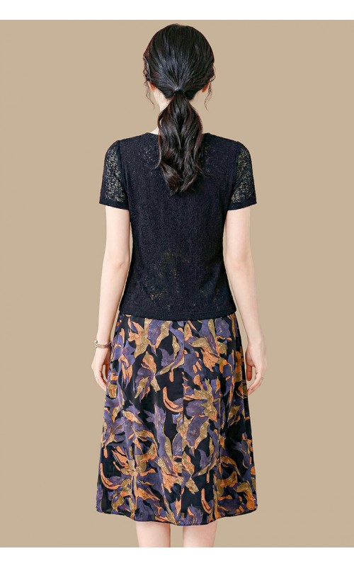 4✮- OZFRY2445 - Knee Dress (Top & Dress)