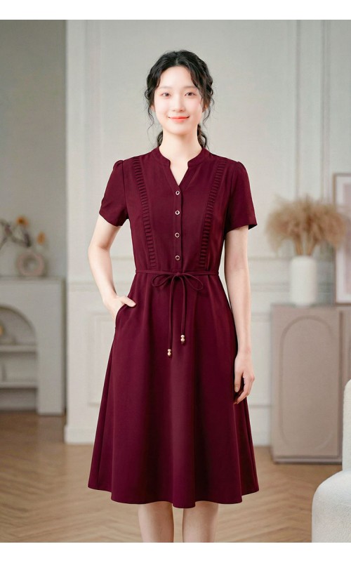 4✮- OZFRY2538 - Knee Dress