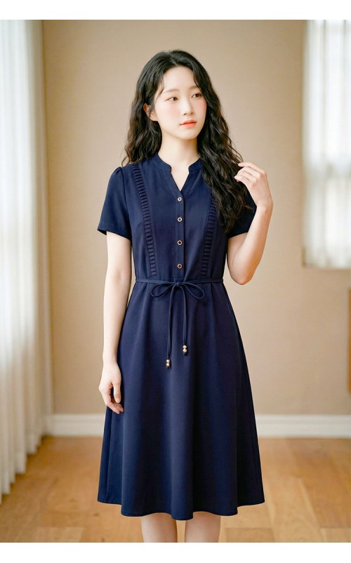 4✮- OZFRY2538 - Knee Dress