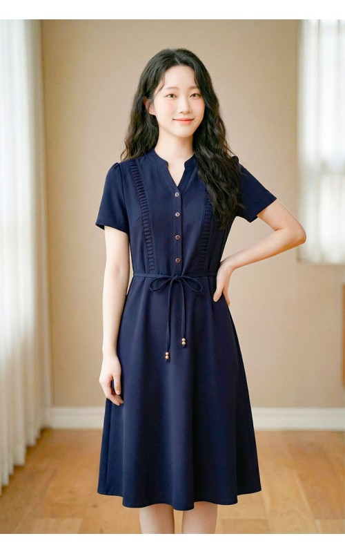 4✮- OZFRY2538 - Knee Dress