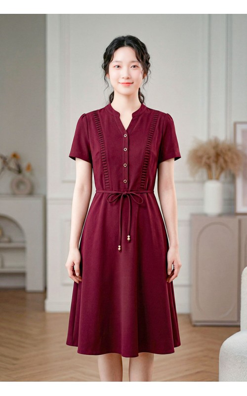 4✮- OZFRY2538 - Knee Dress