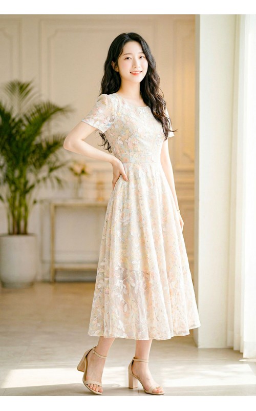 4✮- OZFRY2575 - Midi Dress