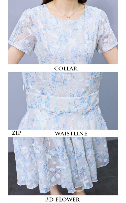 4✮- OZFRY2575 - Midi Dress