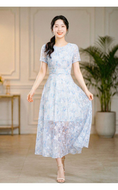 4✮- OZFRY2575 - Midi Dress