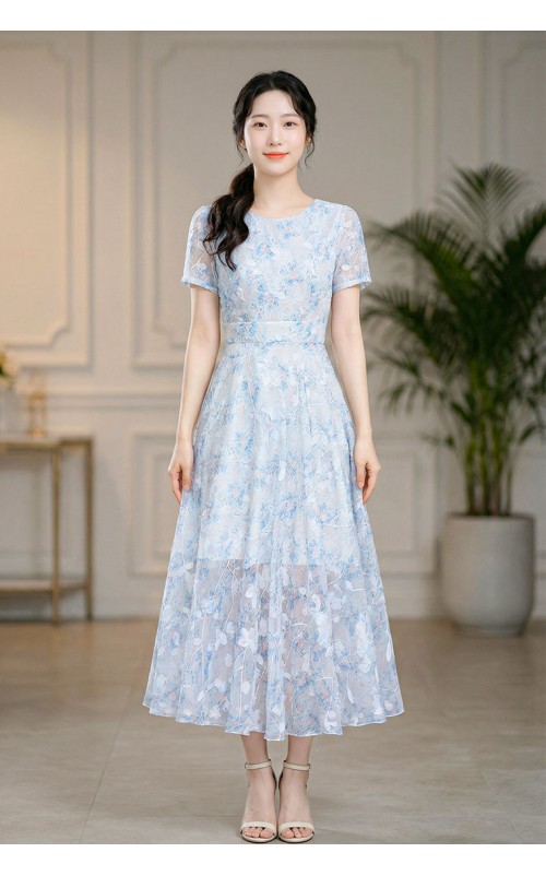 4✮- OZFRY2575 - Midi Dress