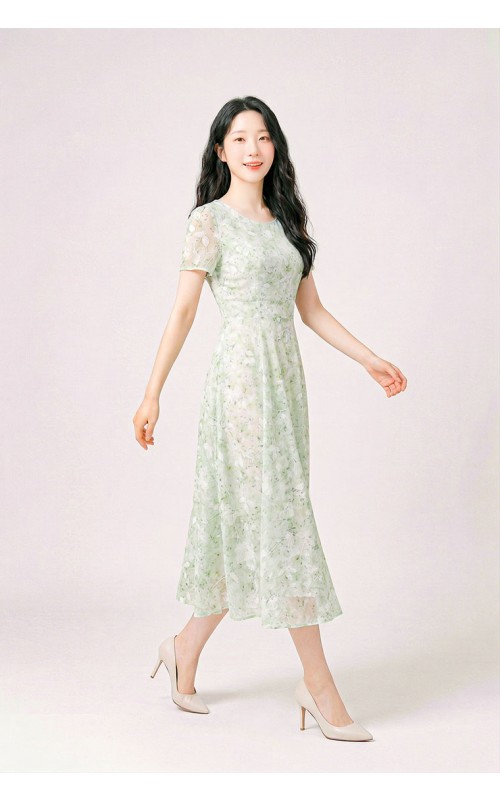 4✮- OZFRY2575 - Midi Dress