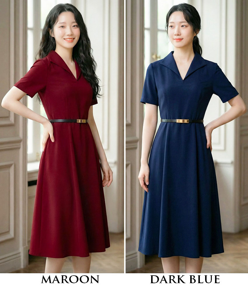 4✮- OZFRY2579 - Midi Dress