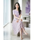 4✮- PAFRY2920 - Midi Dress (Top+Long Skirt)