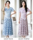 4✮- PAFRY2920 - Midi Dress (Top+Long Skirt)