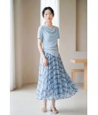 4✮- PAFRY2920 - Midi Dress (Top+Long Skirt)