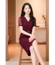 4✮- PAFRY2984 - Bodycon Dress (Small Cutting)