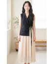 4✮- PAFRY3159 - Midi Dress (Vest+Long Skirt)