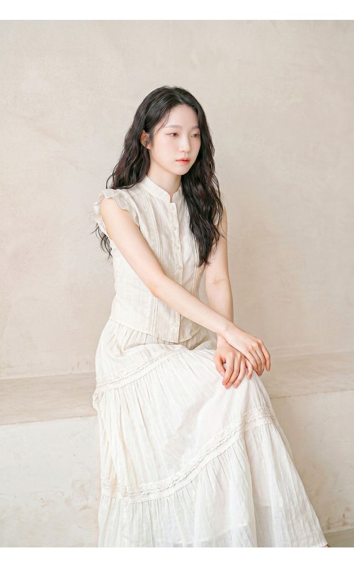 4✮- PAFRY3160 - Midi Dress (Top+Long Skirt)