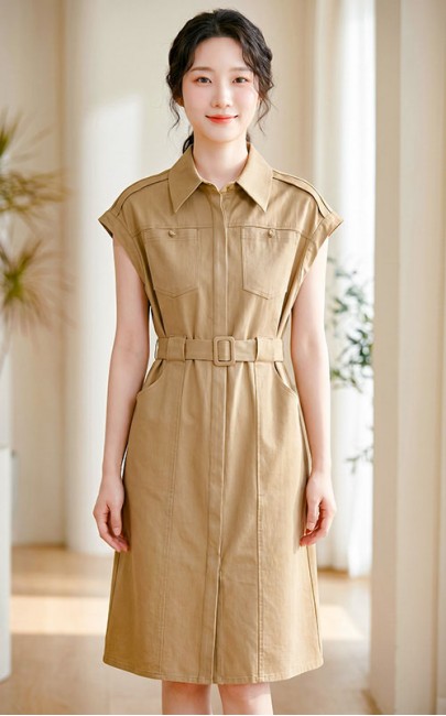 4✮- PAFRY3251 - Knee Dress