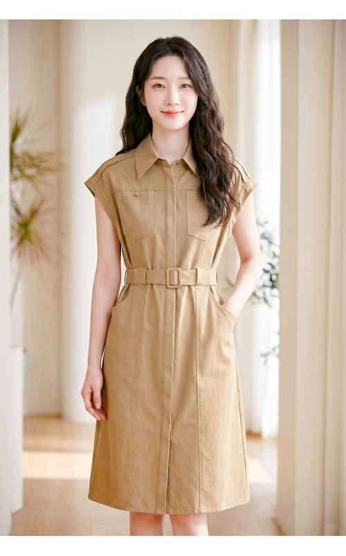 4✮- PAFRY3251 - Knee Dress