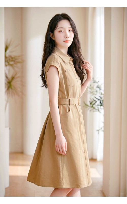 4✮- PAFRY3251 - Knee Dress