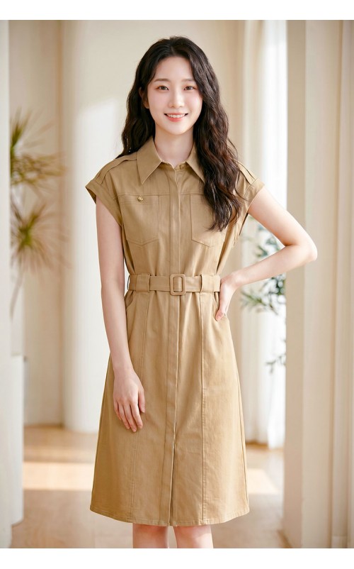 4✮- PAFRY3251 - Knee Dress