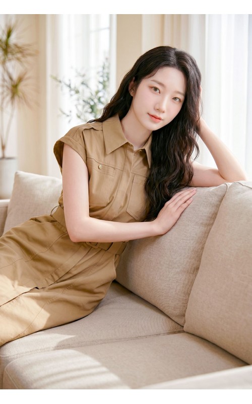 4✮- PAFRY3251 - Knee Dress