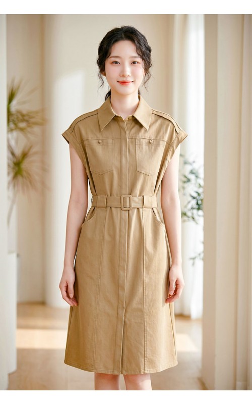 4✮- PAFRY3251 - Knee Dress