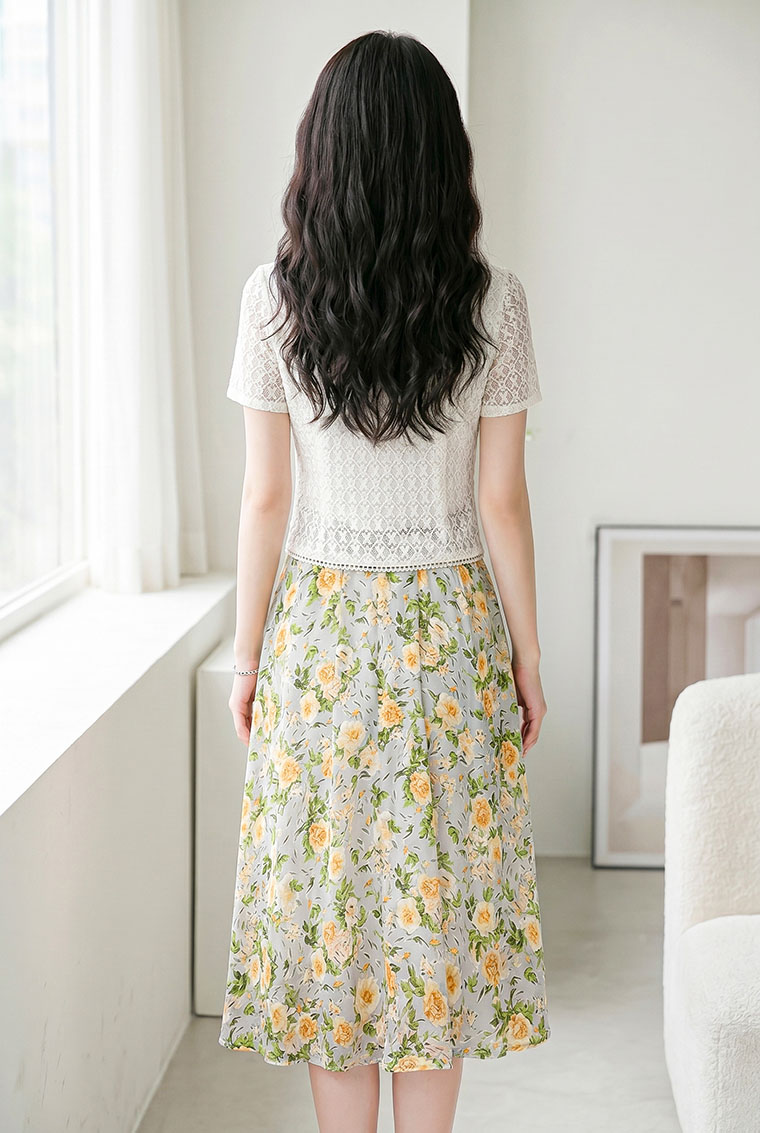 4✮- PAFRY3323 - Knee Dress (Small Cutting)
