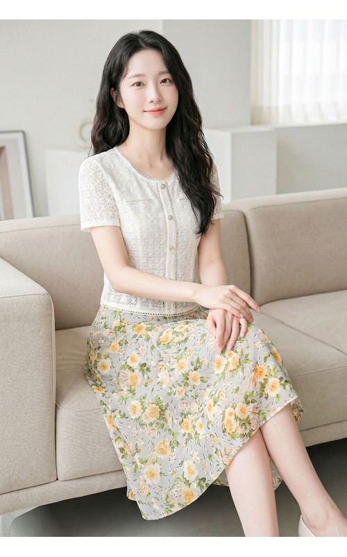 4✮- PAFRY3323 - Knee Dress (Small Cutting)