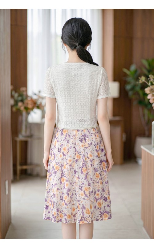 4✮- PAFRY3323 - Knee Dress (Small Cutting)