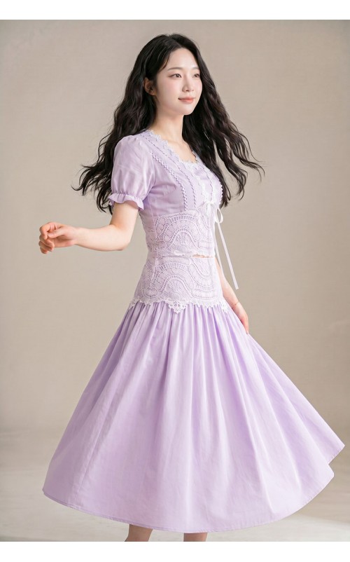 4✮- PAFRY3376 - Maxi Dress (Top & Long Skirt)