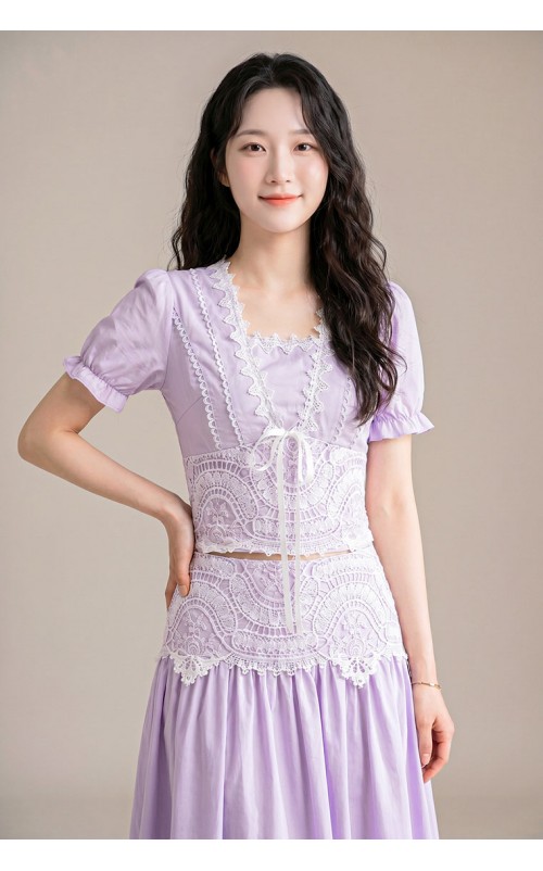 4✮- PAFRY3376 - Maxi Dress (Top & Long Skirt)