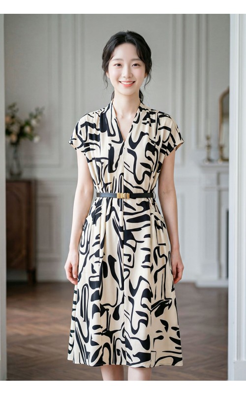 4✮- PAFRY3409 - KneeDress