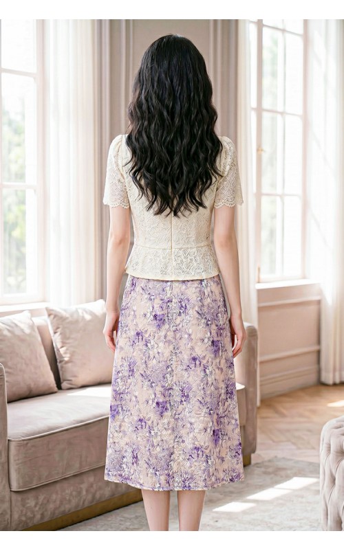 4✮- PAFRY3486 - Knee Dress (Small Cutting)